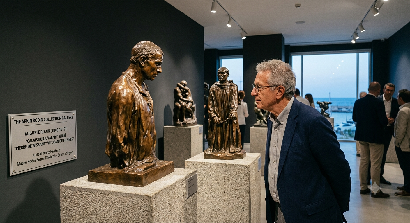 Kıbrıs'ta Tarihi Sanat Hamlesi! Rodin'in Anıtsal Eserleri Girne'de Görücüye Çıkıyor
