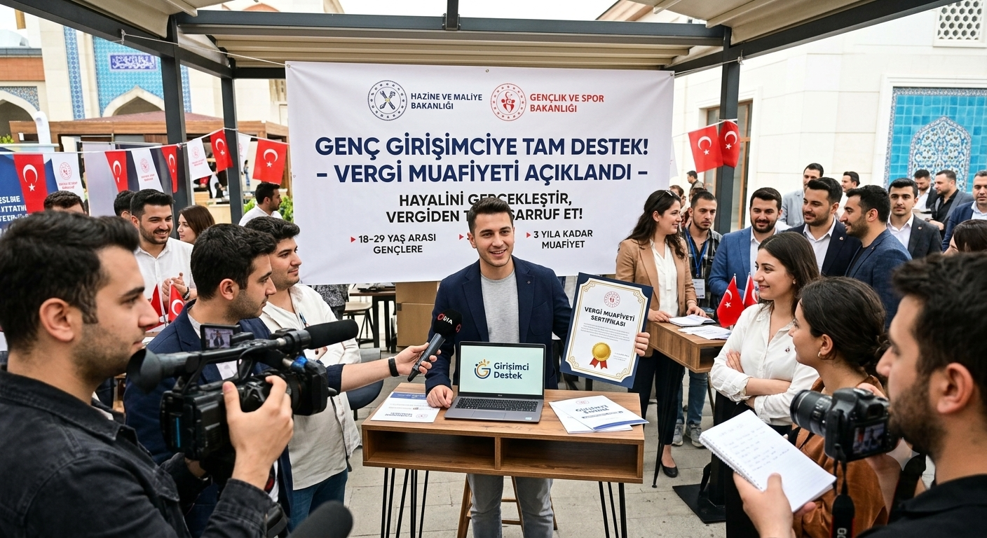 Genç girişimciye vergi muafiyeti