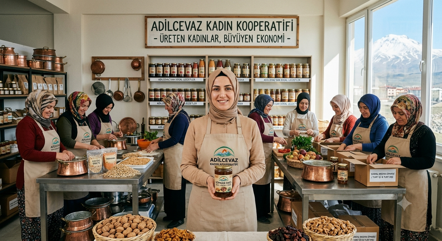 Adilcevaz'da Kadın Eliyle Ekonomik Dönüşüm: Kooperatifleşmenin Gücü
