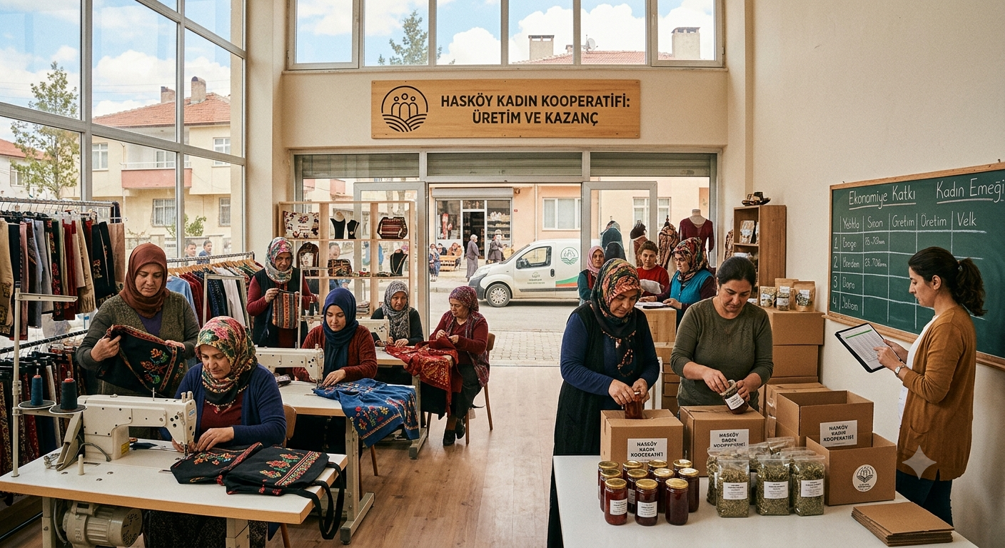 Gelenekten Geleceğe: Hasköy Kadın Kooperatifi İle İstihdam Seferberliği