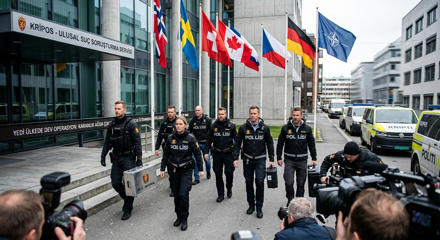 Norveç Polisi Duyurdu: Uluslararası Operasyonda 28 Gözaltı