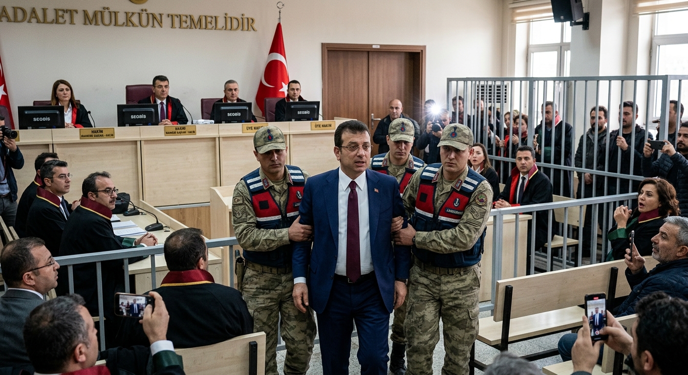 Mahkeme Salonunda Gergin Anlar: Ekrem İmamoğlu Duruşmadan Çıkarıldı
