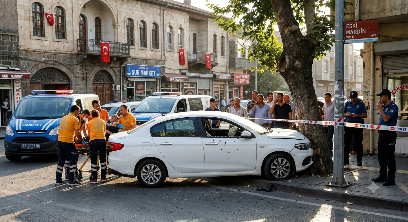 Diyarbakır'da Esnaf ile Müşteri Arasında Silahlı Kavga: 1 Ağır Yaralı