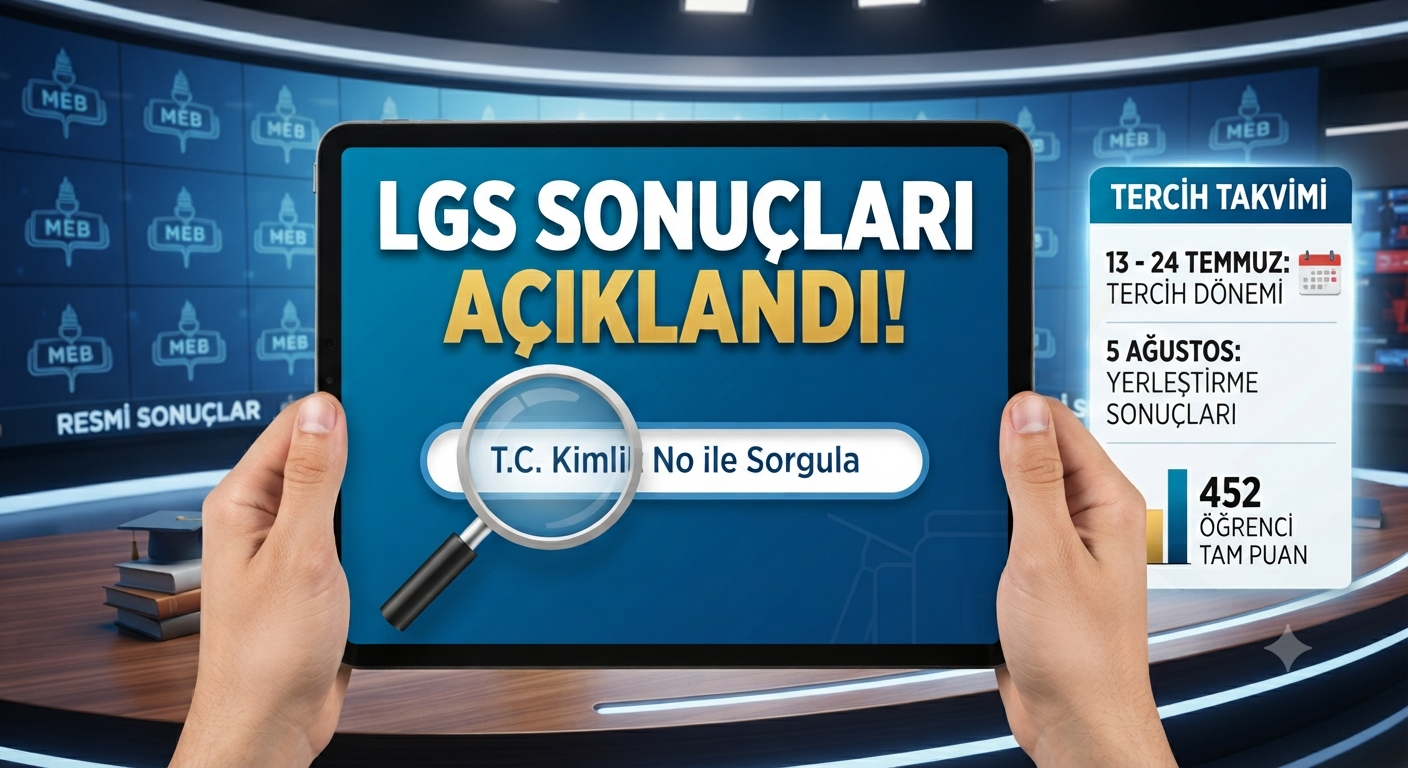 LGS'de Büyük Gün: Sonuçlar Erişime Açıldı