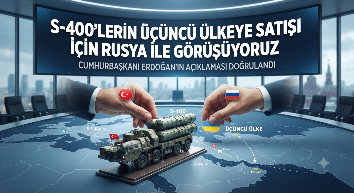 Rusya'dan S-400 Açıklaması: 'Üçüncü Ülke Satışı İçin Türkiye İle Görüşüyoruz'