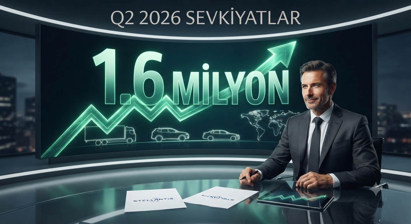 Stellantis'ten Büyük Sevkiyat: Dünya Genelinde 1,6 Milyon Araç Yola Çıktı