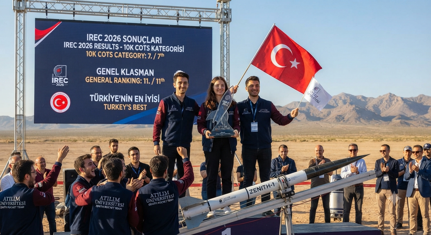 Atılım Üniversitesi'nden IREC 2026'da Büyük Gurur: Gökyüzünde Uluslararası Başarı