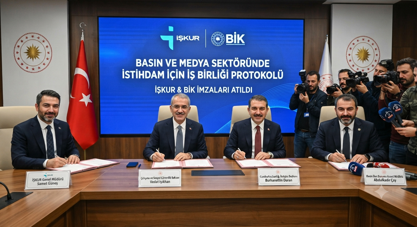 BİK ve İŞKUR'dan Medya Sektörüne Güçlü Destek: İş Birliği Protokolü İmzalandı