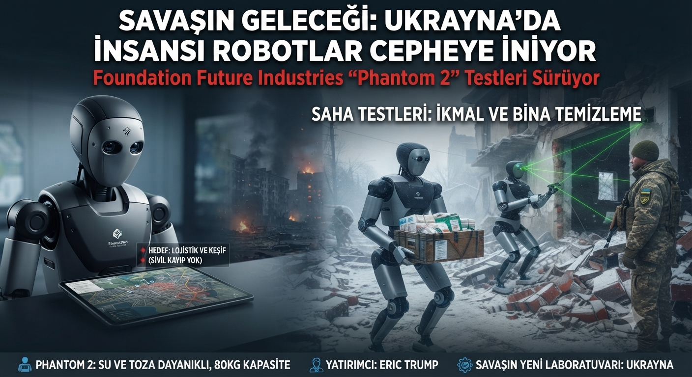 Savaş Meydanlarında Yeni Dönem: İnsansı Robotlar İçin Hedef 2027