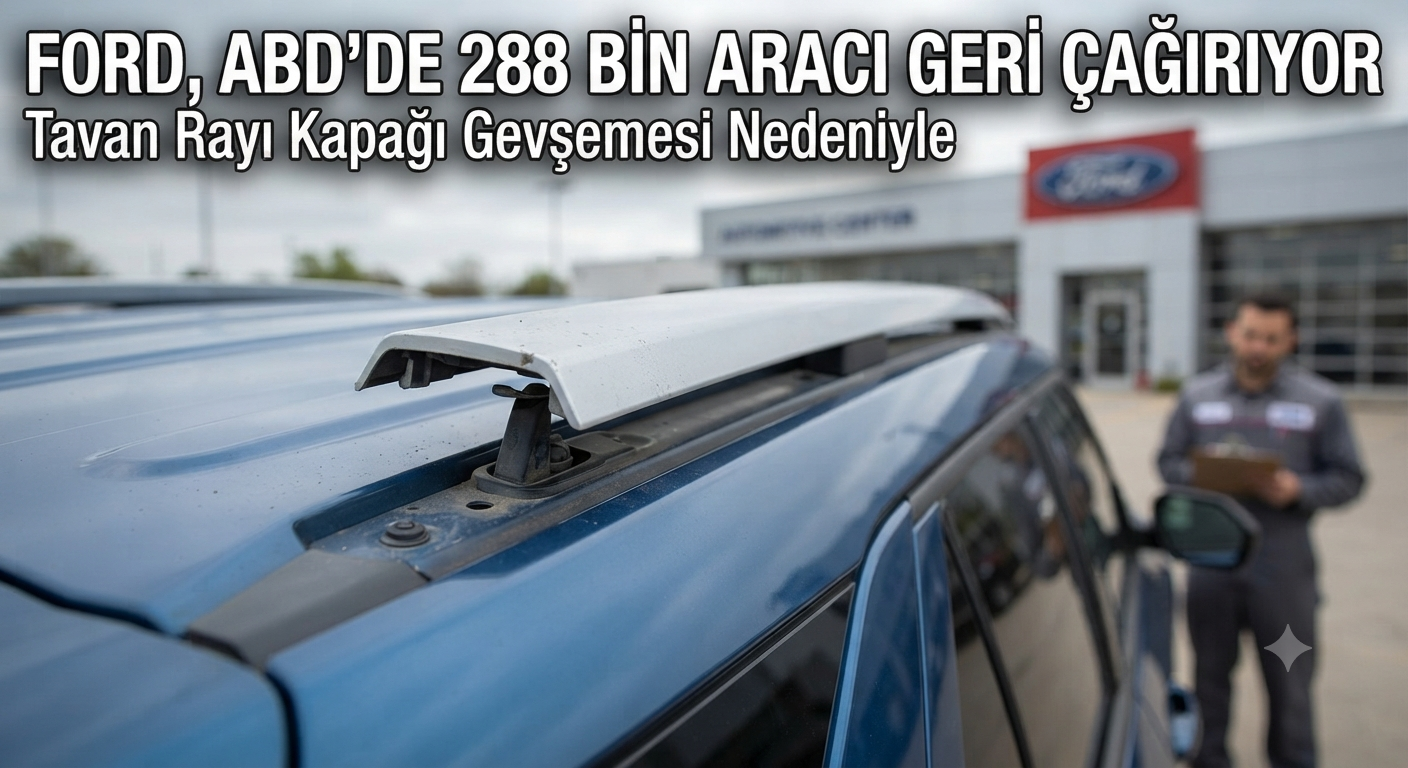 Ford'dan ABD'de Büyük Geri Çağırma: 288 Bin Araç Servise Gidecek