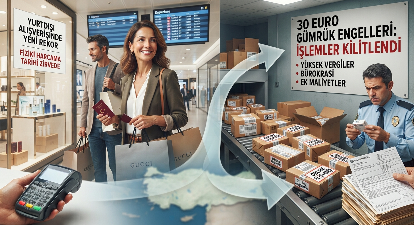 Yurtdışı Alışverişte 30 Euro Engeli Aşılmakla Kalmadı: Hacimler Rekor Kırdı