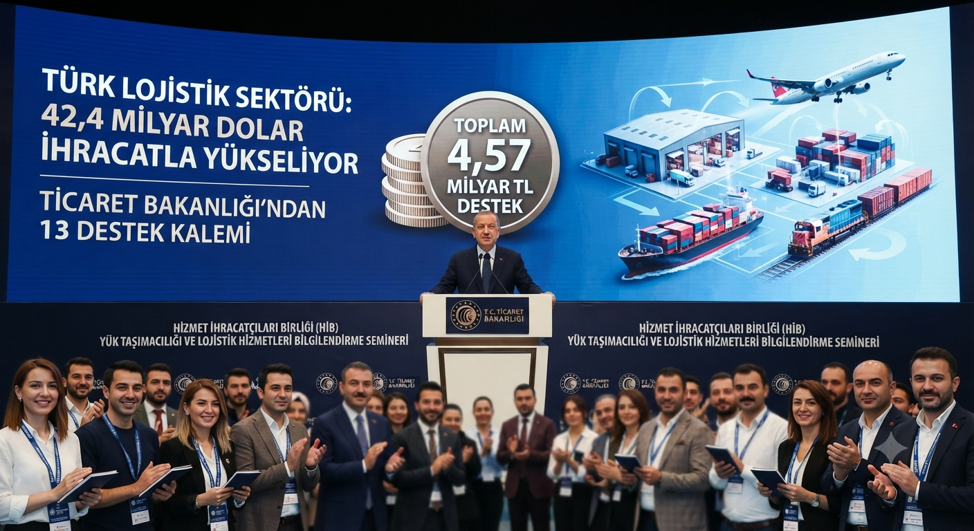 Lojistik Sektörüne Bakanlık Dopingi: Ticaret Bakanlığı'ndan Destek Adımı