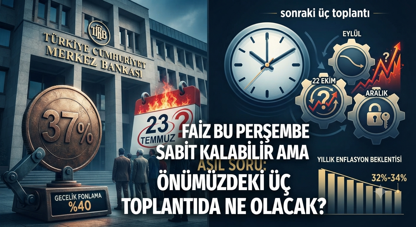Merkez Bankası'nın Hamleleri Bekleniyor: Faiz Oranları Önümüzdeki Üç Toplantıda Değişebilir mi?