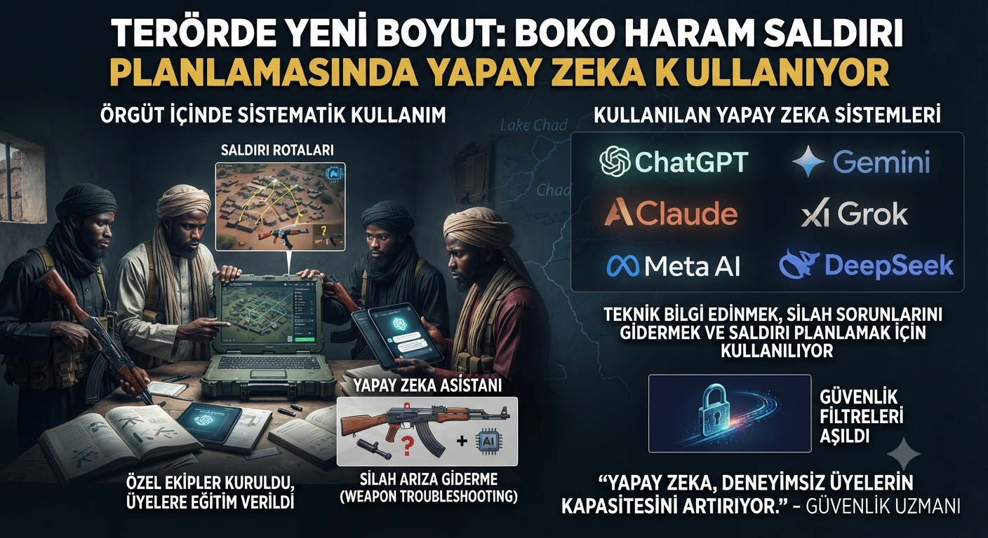 Boko Haram Yapay Zekaya Yöneldi: Terör Örgütü Saldırı Planlamasında AI Kullanmaya Başladı