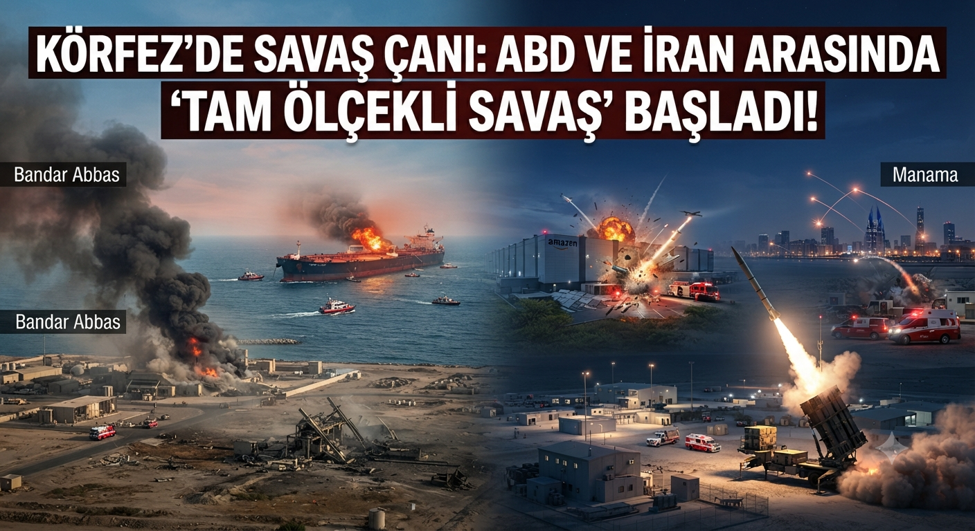 Körfez'de Savaş Çanı: İran Hürmüz Boğazı'nda İki Gemi ile Bahreyn ve Ürdün'ü Vurdu!