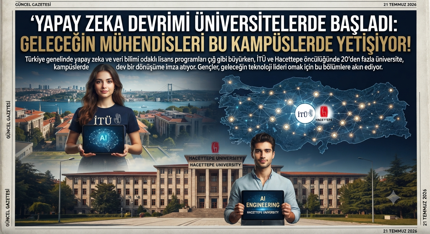 Türkiye'de Yapay Zeka Rüzgarı: Üniversiteler Geleceğin Mesleği İçin Harekete Geçti!