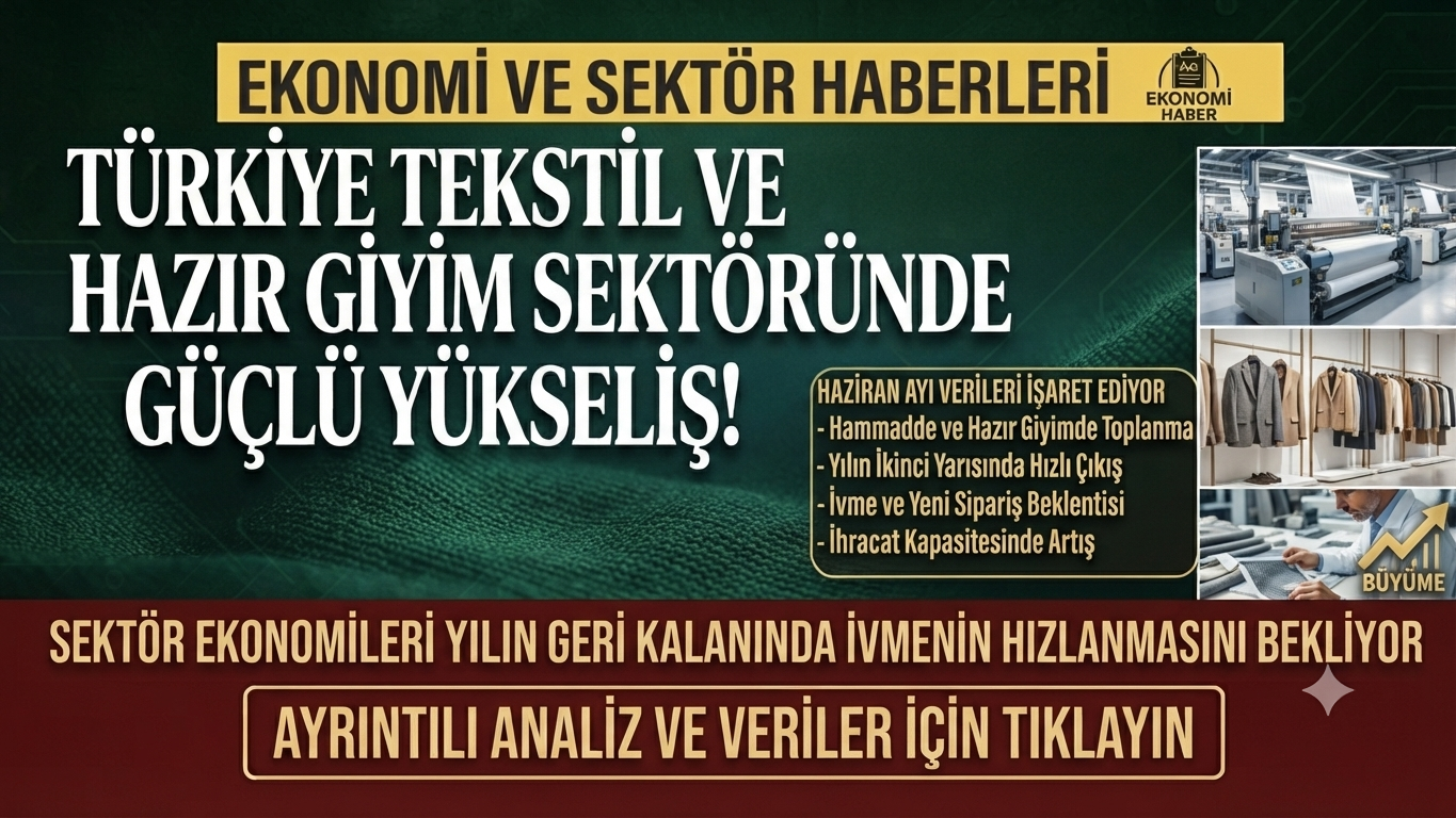 Tekstilde ihracat ivme kazandı