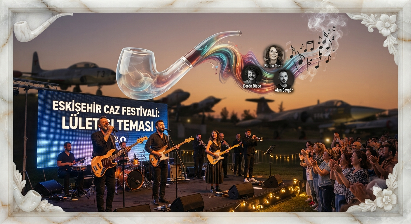 Eylül Ayında Gerçekleştirilecek Eskişehir Caz Festivali'nin Teması 'Lületaşı' Olarak Belirlendi