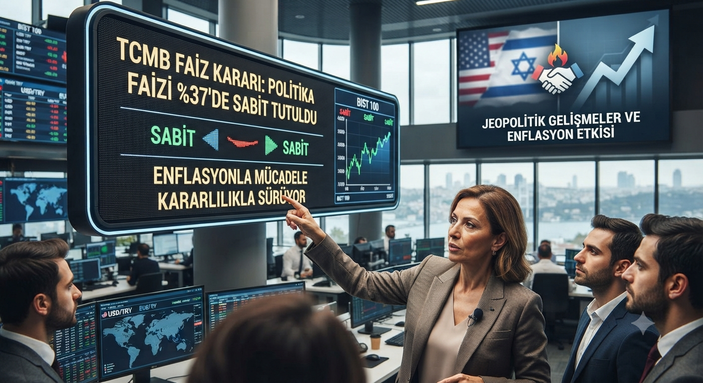 TCMB Faiz Kararını Açıkladı: Faizlerde Beklenen Sabit Kalma Durumu Korundu