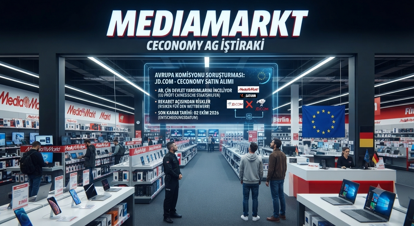 MediaMarkt'ın JD.com'a Satışına Avrupa Birliği'nden Kritik Müdahale