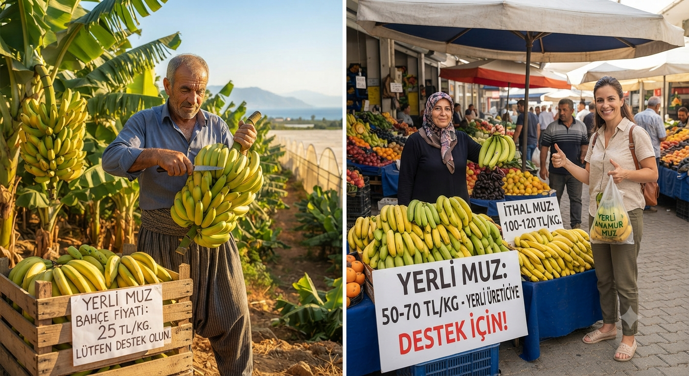 Mersinli Üreticilerden Çağrı: "Yerli Ürün İthaline Göre Yüzde 50 Daha Ucuz"
