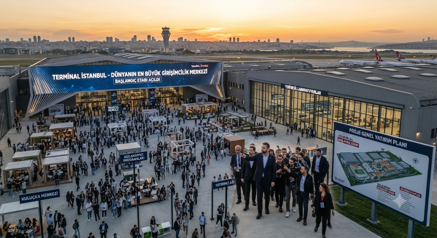 Dünyanın En Büyük Girişimcilik Merkezi İçin İlk Adım Atıldı: Terminal İstanbul
