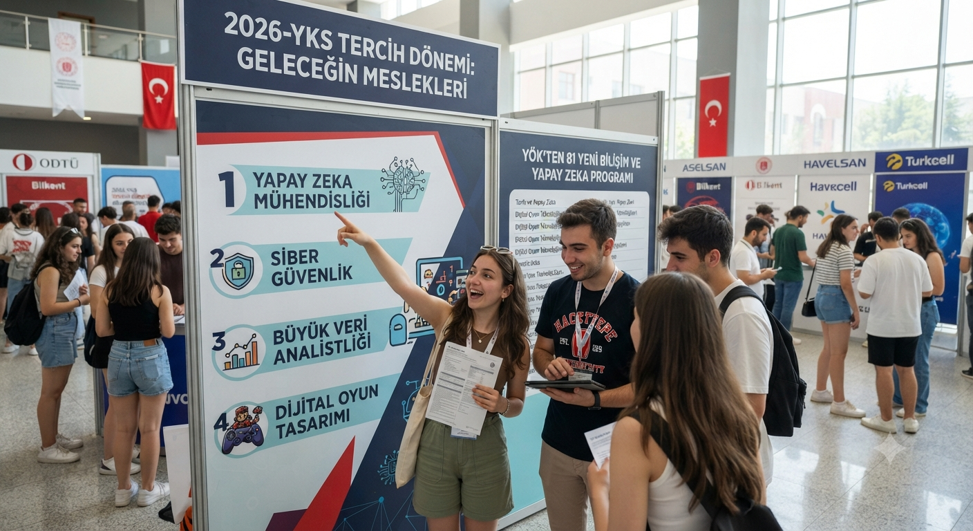 Yapay Zeka ve Dijital Meslekler, Üniversite Adaylarına Yepyeni Kariyer Kapıları Aralıyor