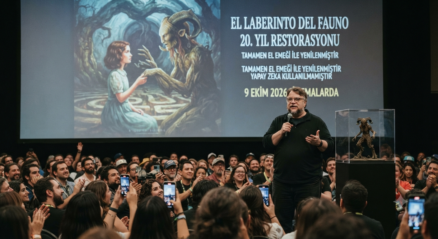 Guillermo del Toro'dan Açıklama: Pan'ın Labirenti'nin Restorasyonunda Yapay Zekâ Asla Kullanılmadı