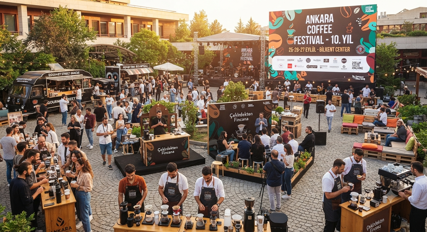 Ankara Kahve Festivali 10. Kez Başkentli Kahve Severlerle Buluşuyor