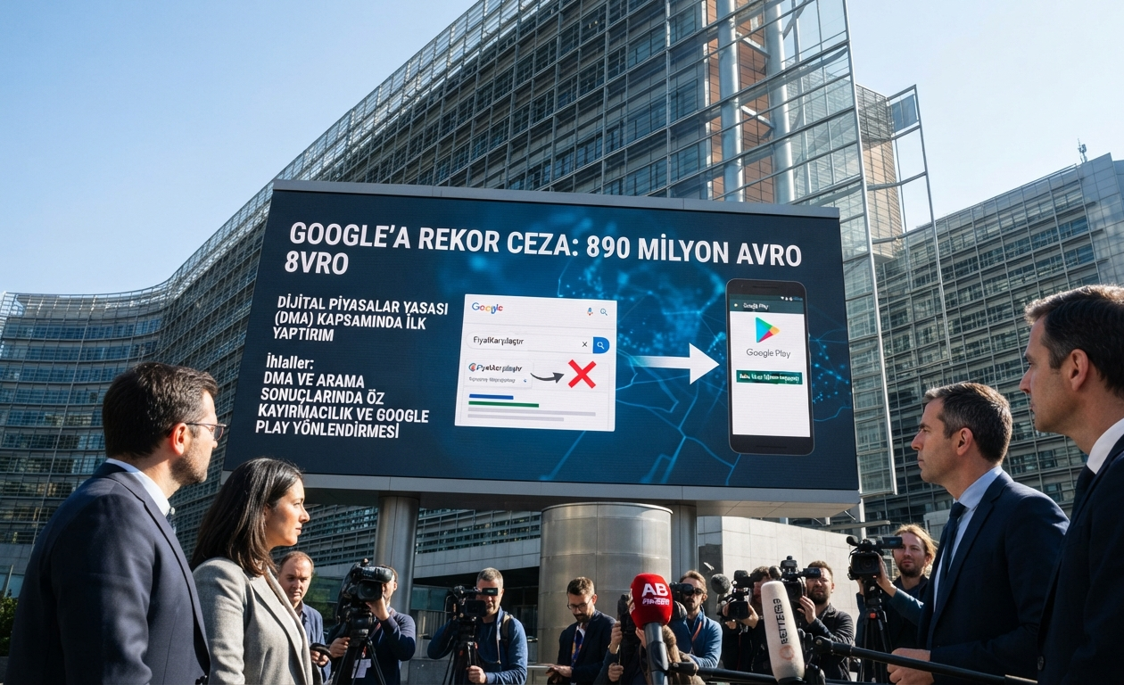 Google'a Rekor AB Cezası Kesildi: Avrupalı Rakiplerden Tazminat Hamlesi