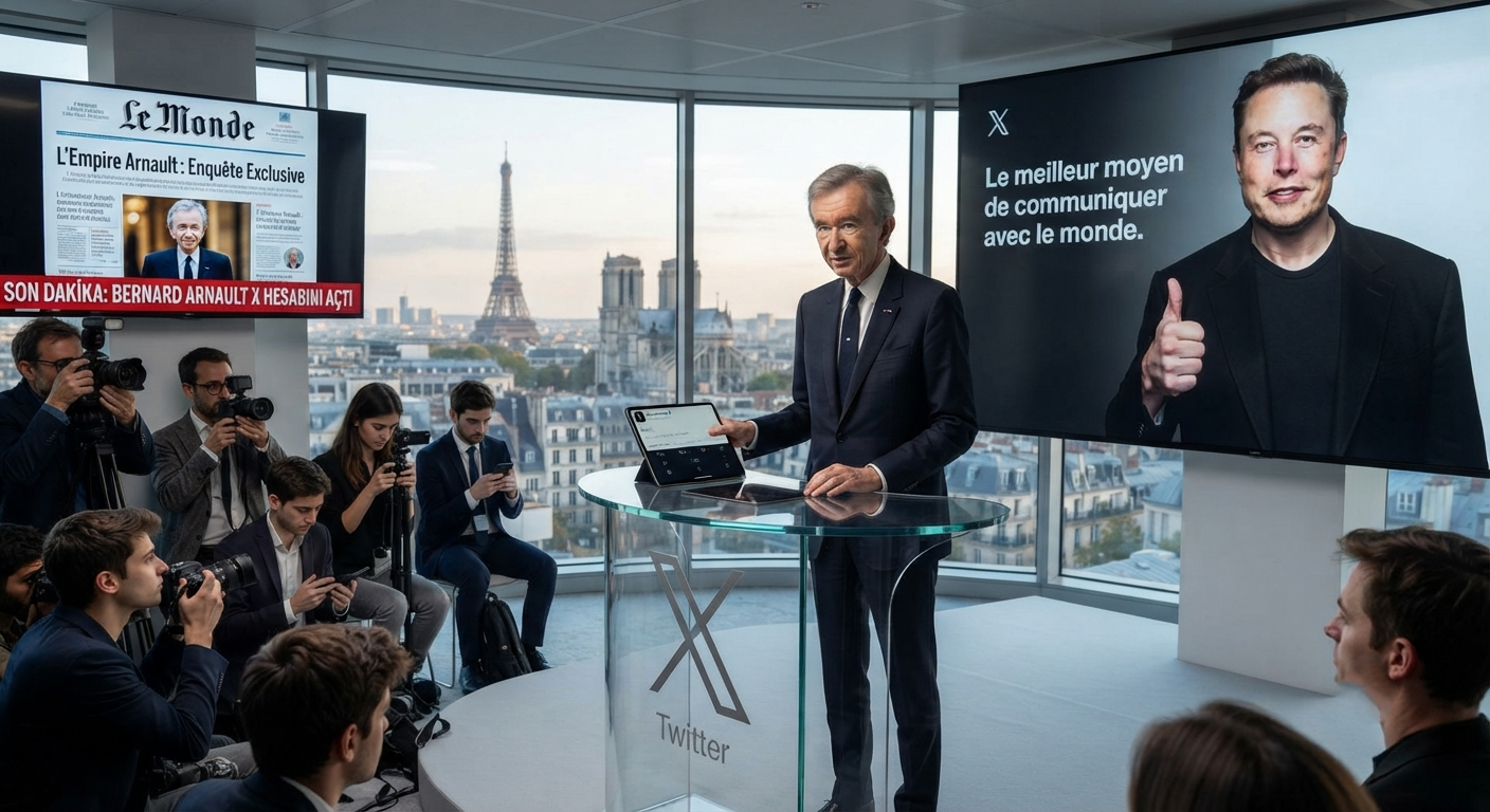 Lüksün Devi Bernard Arnault X Platformuna Katıldı: İletişim Dünyasında Yeni Bir Siyasi Dönüm Noktası
