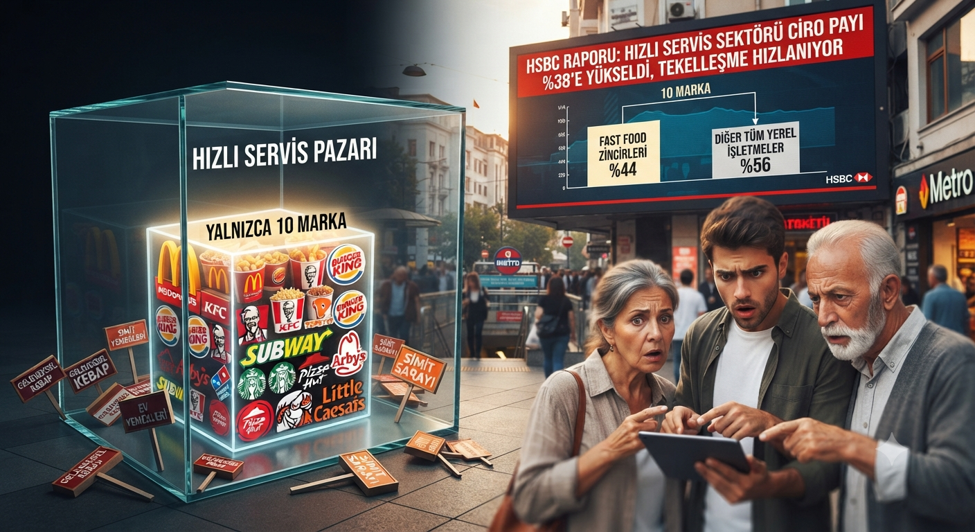 Türkiye'deki Restoran ve Kafe Sektöründe Tekelleşme Endişesi Artıyor!