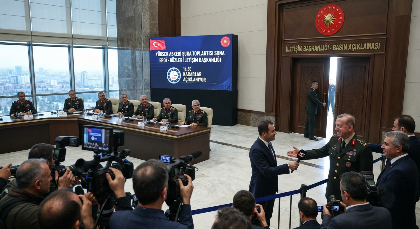 Yüksek Askeri Şura Toplantısı Sona Erdi: Gözler İletişim Başkanlığı'nda!