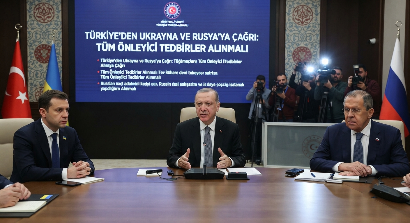 Türkiye'den Ukrayna ve Rusya'ya Kritik Çağrı: "Tüm Önleyici Tedbirler Derhal Alınmalı"