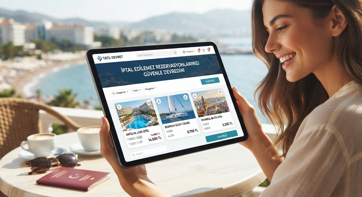 İptal Edilemeyen Tatil Rezervasyonları Bu Platformda Satışa Çıktı