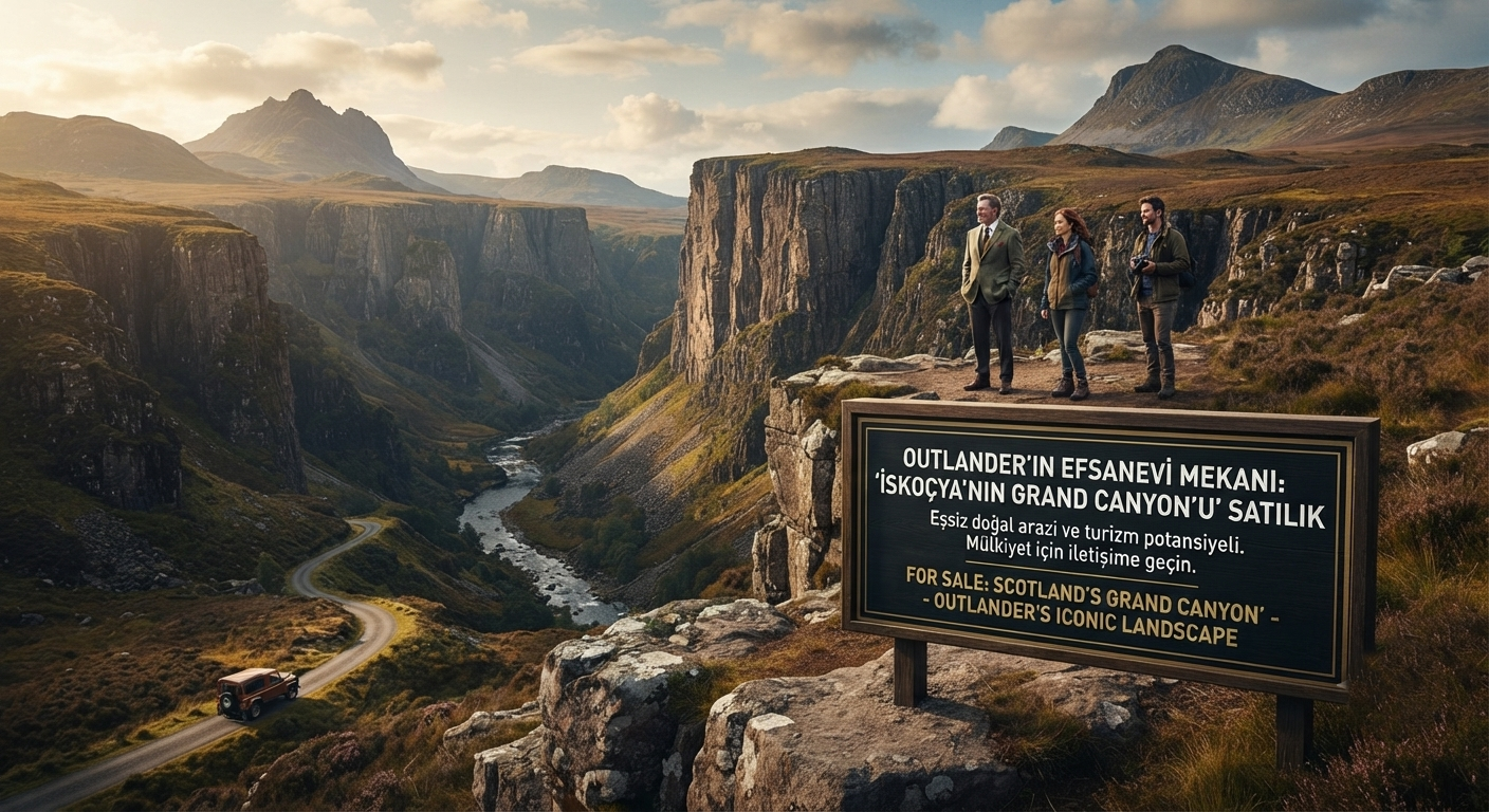 Outlander Hayranlarına Müjde: Dizinin Unutulmaz Mekanı 'İskoçya'nın Grand Canyon'u' Satışta