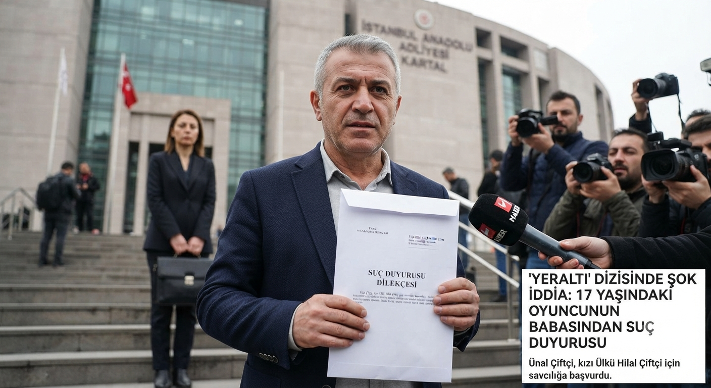Gerçek Hayattaki Babası Suç Duyurusunda Bulundu.