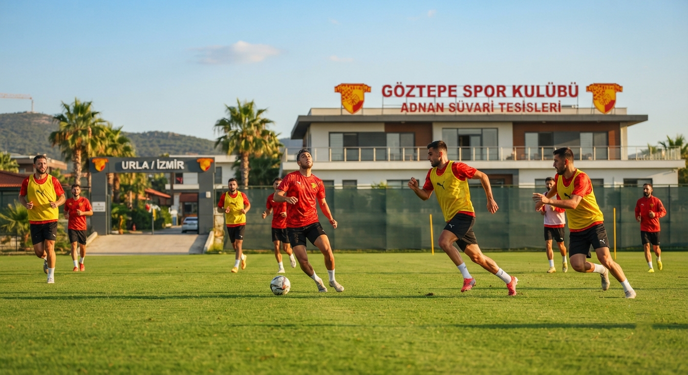 Göztepe, Yeni Sezon Hazırlıklarına İzmir'de Devam Ediyor