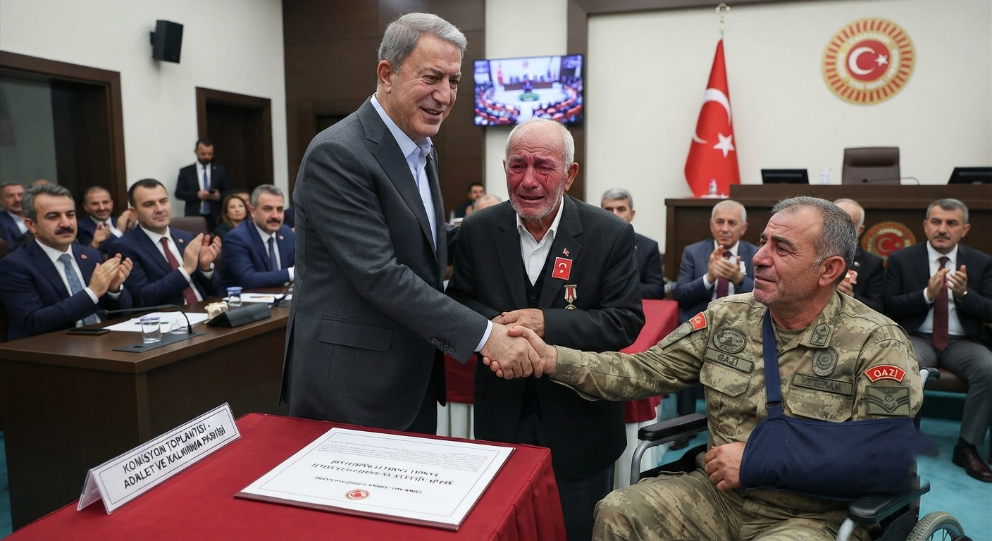 Şehit Aileleri ve Gazilerin Haklarını Genişleten Kanun Teklifi Komisyondan Geçti