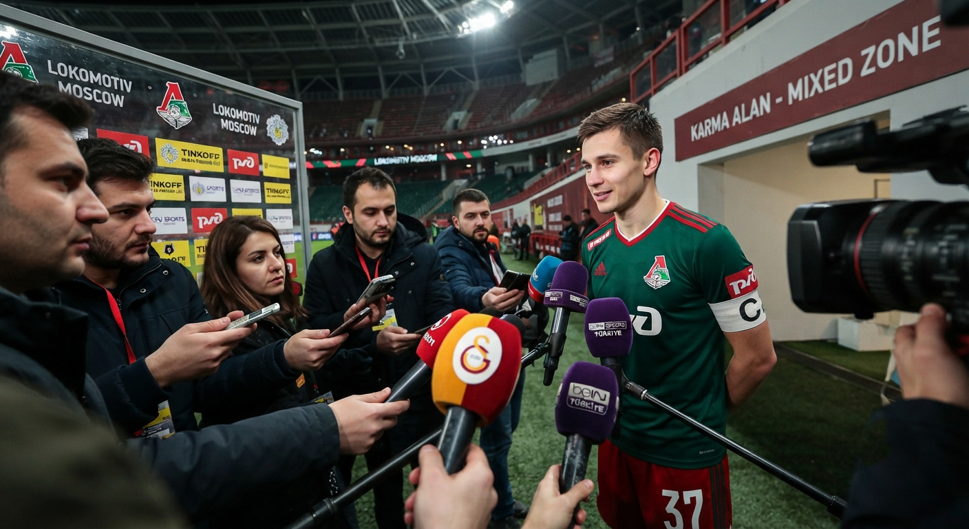 Aleksey Batrakov'dan Galatasaray Transfer Sorusuna Kısa Yanıt