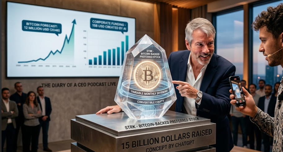 ChatGPT ile Tasarlanan Bitcoin Teminatlı Menkul Kıymet: Saylor'dan 15 Milyar Dolarlık İddia