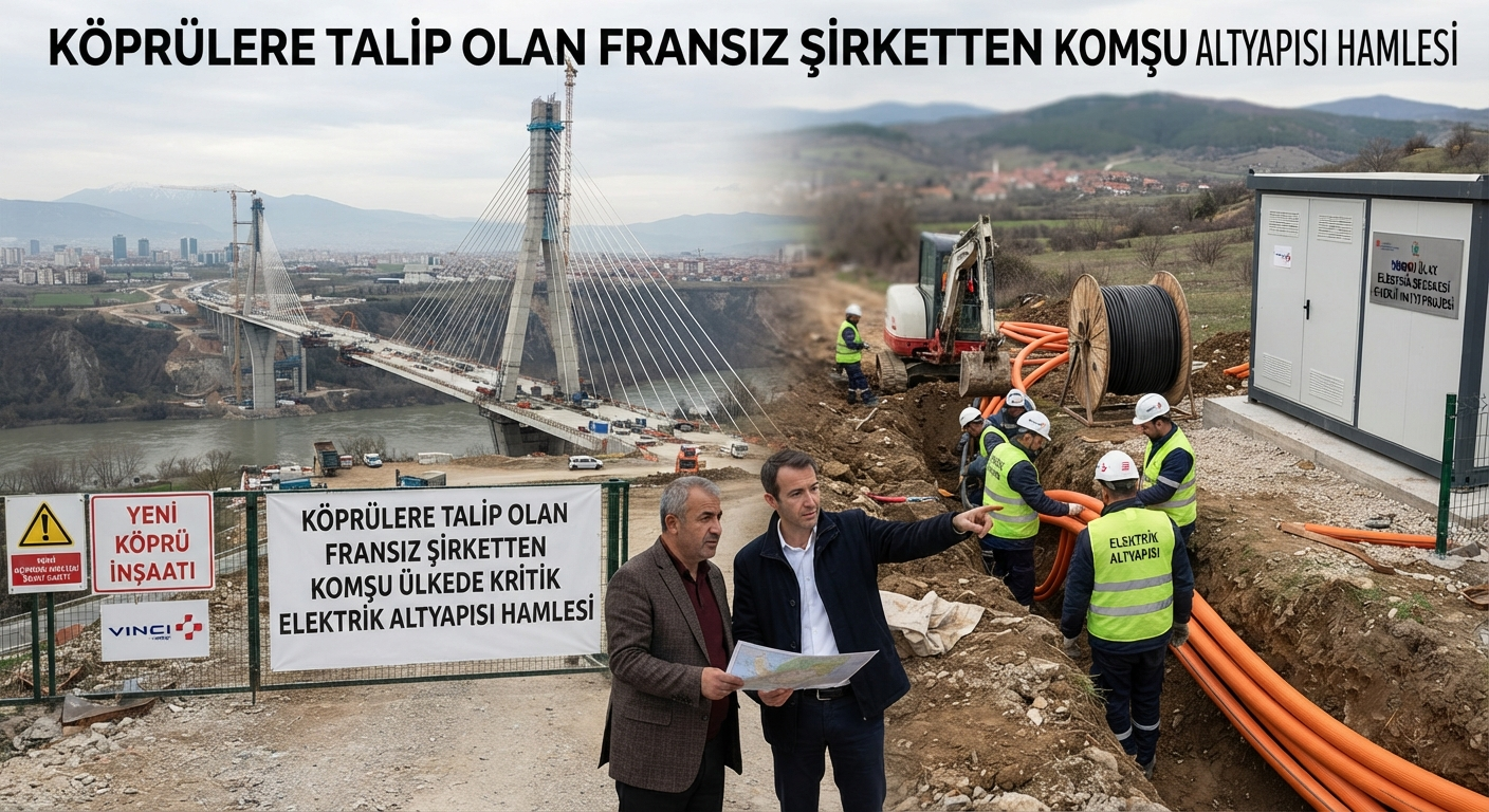 Köprülere Talip Olan Fransız Şirketten Komşu Ülkede Kritik Elektrik Hamlesi