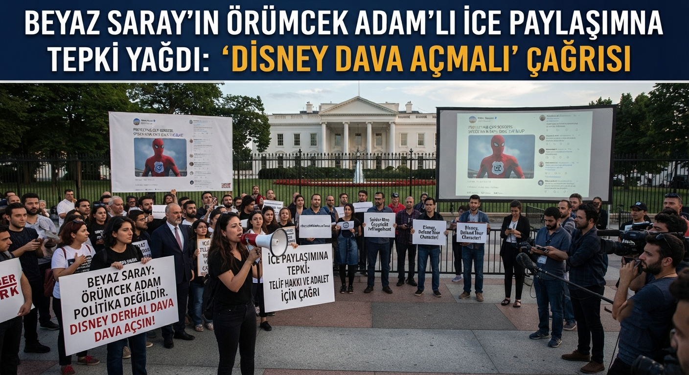 Beyaz Saray'ın Örümcek Adam'lı ICE Paylaşımına Tepki Yağdı: "Disney Dava Açmalı" Çağrısı