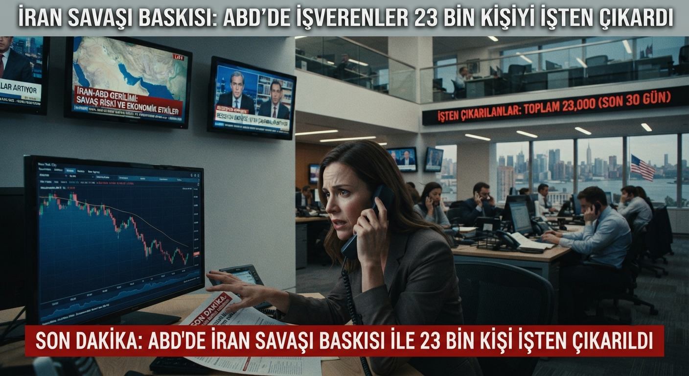 İran Savaşı Baskısı: ABD'de İşverenler 23 Bin Kişiyi İşten Çıkardı