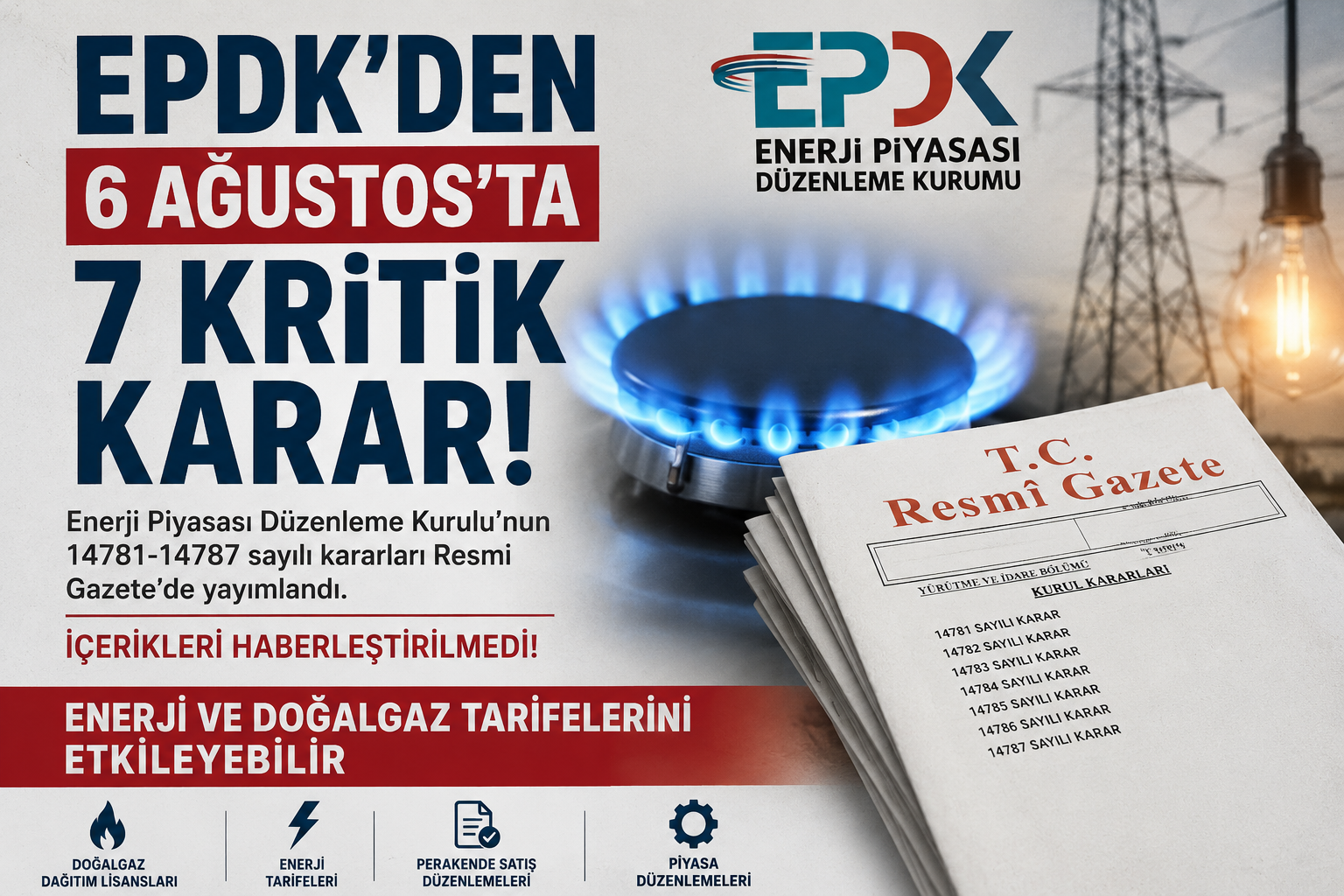 EPDK’dan Akaryakıt ve LPG Tesislerinde 7 Yeni Tarife Kararı
