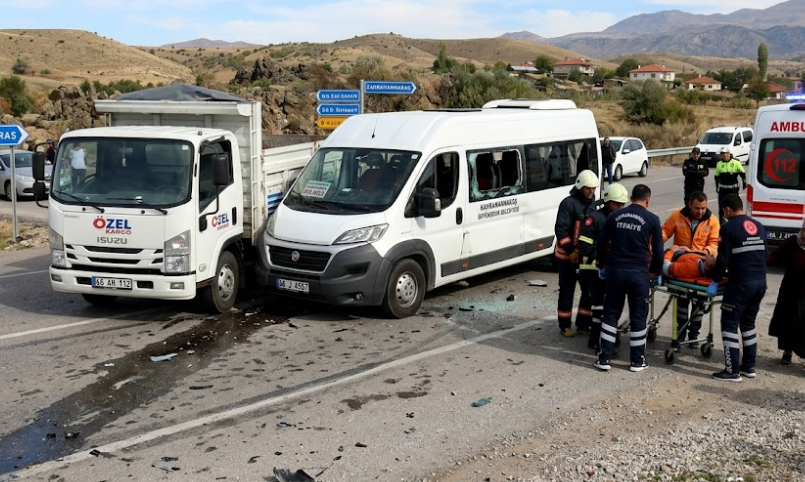 Kahramanmaraş'ta Kaza: 2 Yaralı