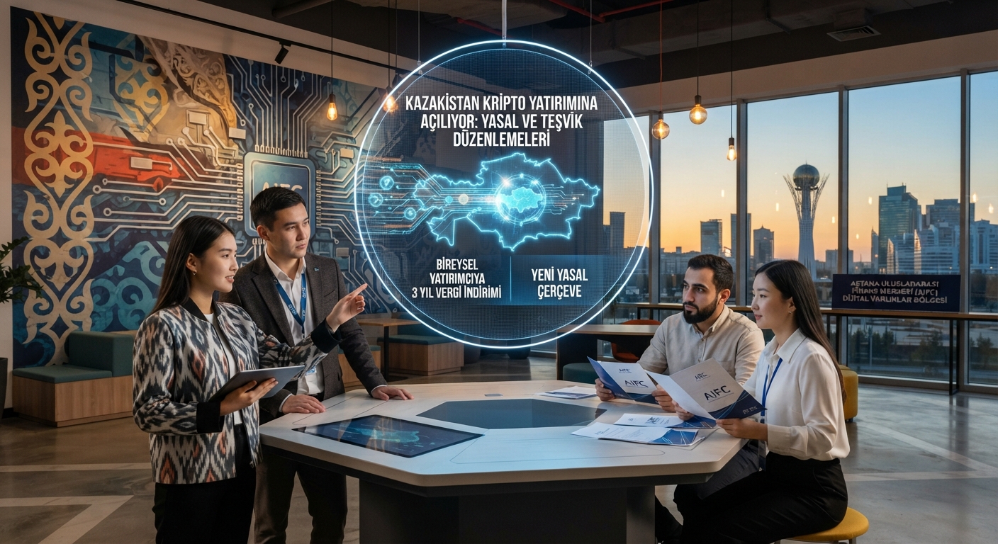 Kazakistan Milyarlarca Dolarlık Kripto Varlığı Ülkeye Getirmek İçin Af Çıkardı