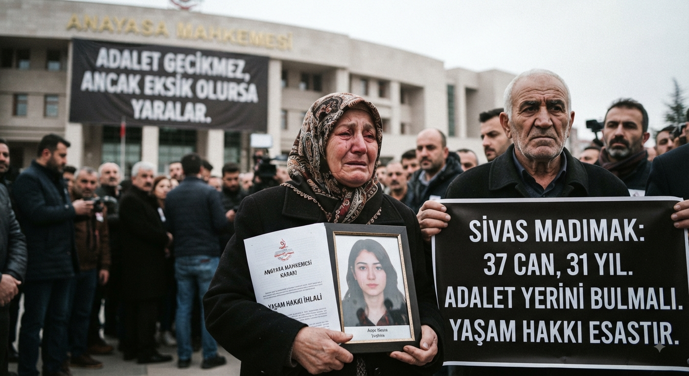 Anayasa Mahkemesi'nden Sivas Katliamı Davasında Tarihi "Yaşam Hakkı" İhlali Kararı