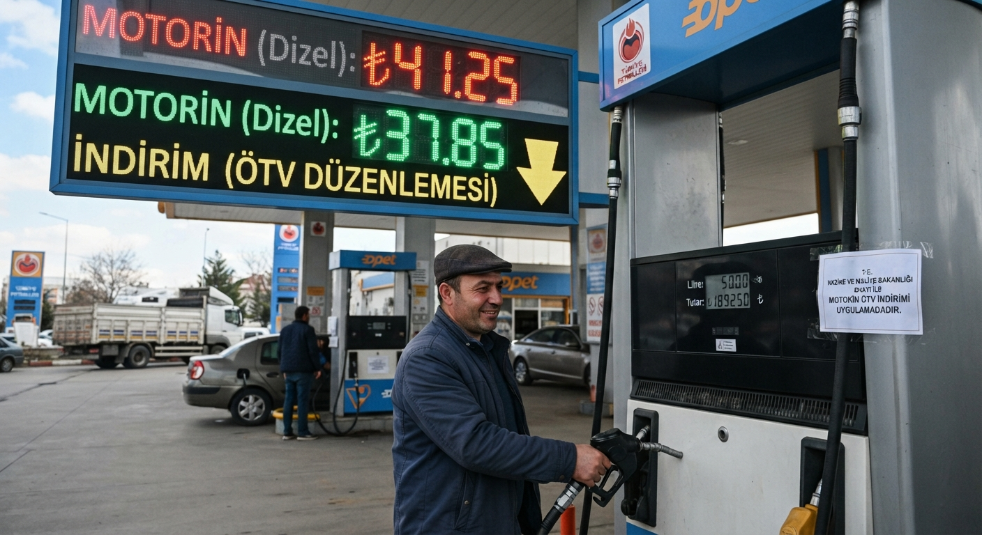 Hazine ve Maliye Bakanlığı'ndan Motorinde ÖTV Düzenlemesi Hamlesi