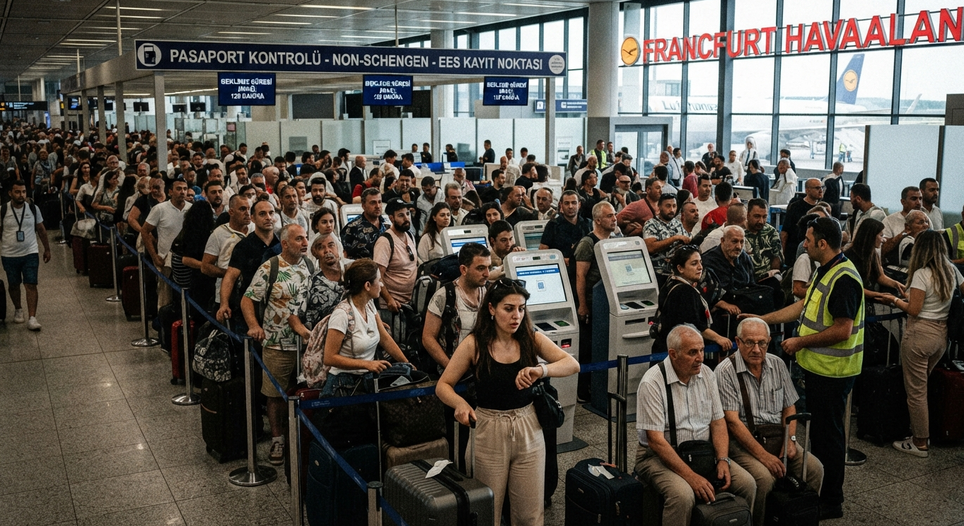 Avrupa Havalimanlarında EES Alarmı: Pasaport Kuyrukları İki Katına Çıktı